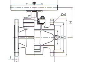PFA Lined Plug Valve Flange Type for Corrosion Medium – 1 PFA Lined Plug Valve Flange Type for Corrosion Medium – 1